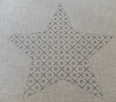 WG12517 A Lisa's Tree Topper Star Silver