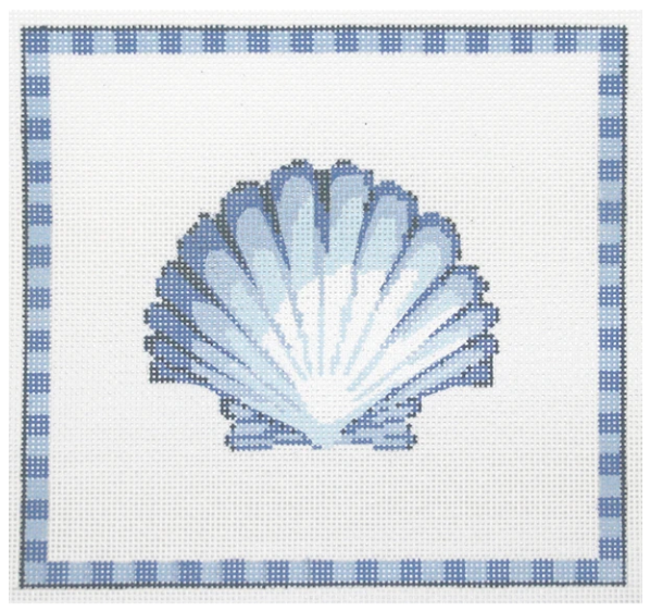 KCD946-13  Classic Scallop in Ocean Blue