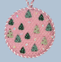 ND-13 Pink Trees Round