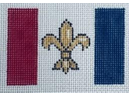 LTE French Flag With Fleur