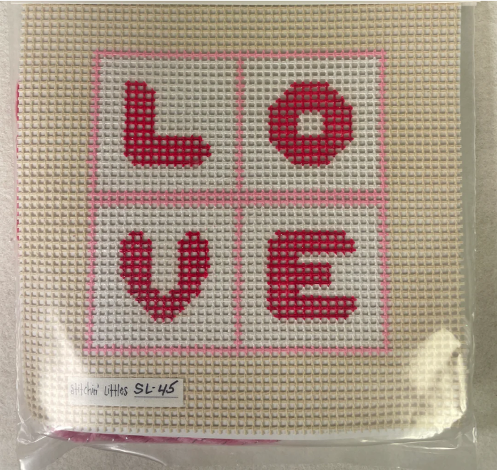 SL-45 stitchin littles kit LOVE