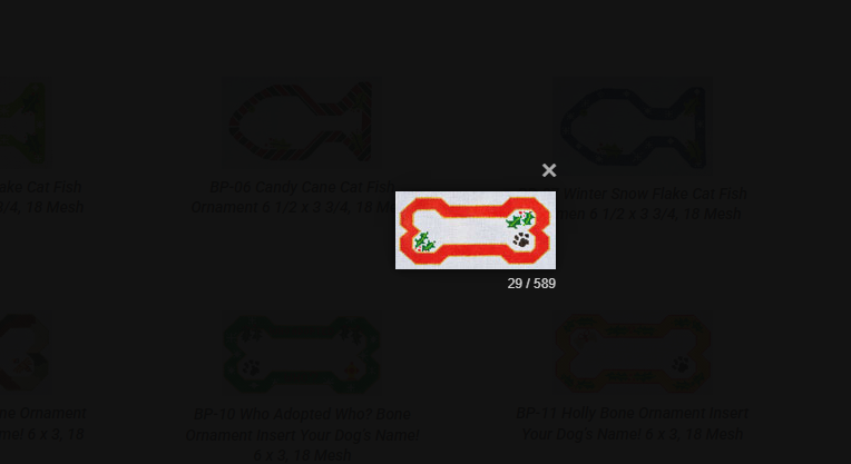 BP-01 Red Bone Ornament