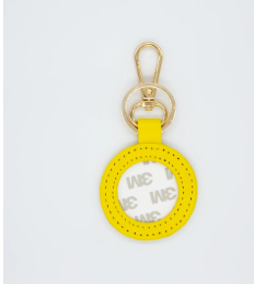 Key Fob - self finishing- Yellow