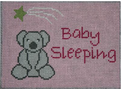 DHG243- Baby sleeping - pink with Koala
