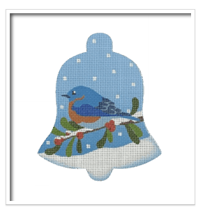 BL04 Blue Bird Snow Bell