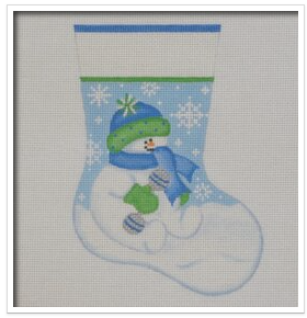 MS06 Snowbaby Boy Mini Stocking
