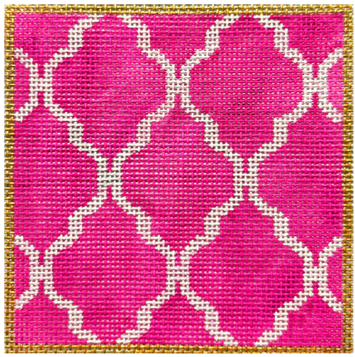 KAI10-18 Peony Pink Trellis
