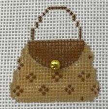 HB-77 Mini Purse Tan and Brown