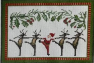 KC-P1 Santa Reindeer Kickline