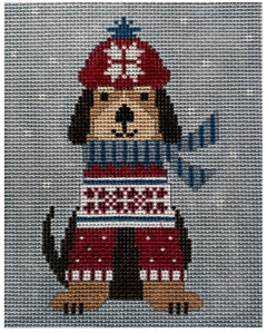 CL-2591B Warm Dogs- Brown Dog