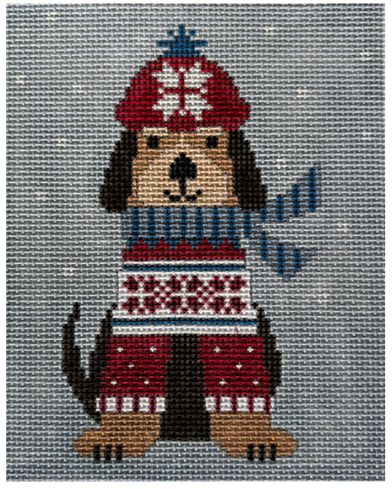 CL-2591B Warm Dogs- Brown Dog