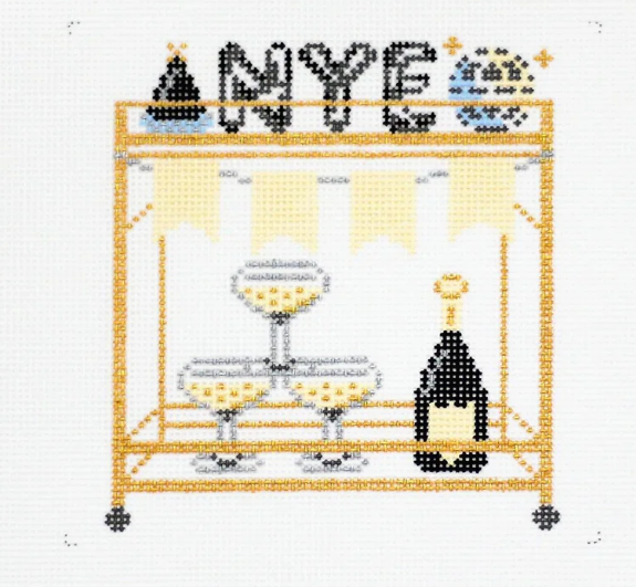 MJD-109 New Years Eve  Bar Cart