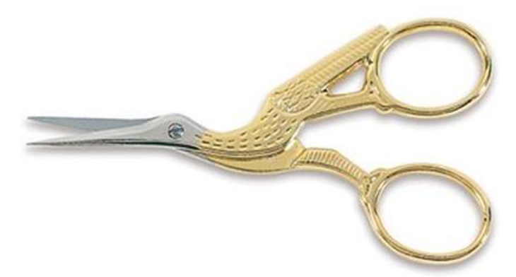Stork Embroidery Scissors 1501