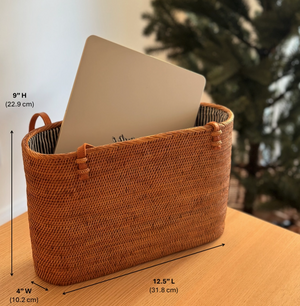 Bali Rattan Tote Bag-Medium