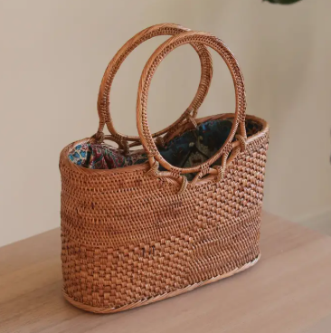 Bali Rattan Handbag