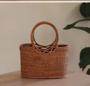 Bali Rattan Handbag