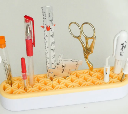 Upstanding Tool Caddy- Peach