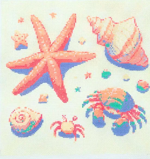 LLN-022 Seashells and Crabs
