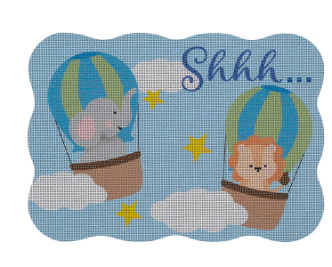 BB31 Shhh... Blue Balloon Critters