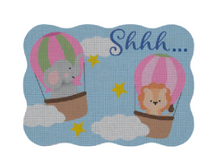 BB32 Shhh Pink Balloon Critters