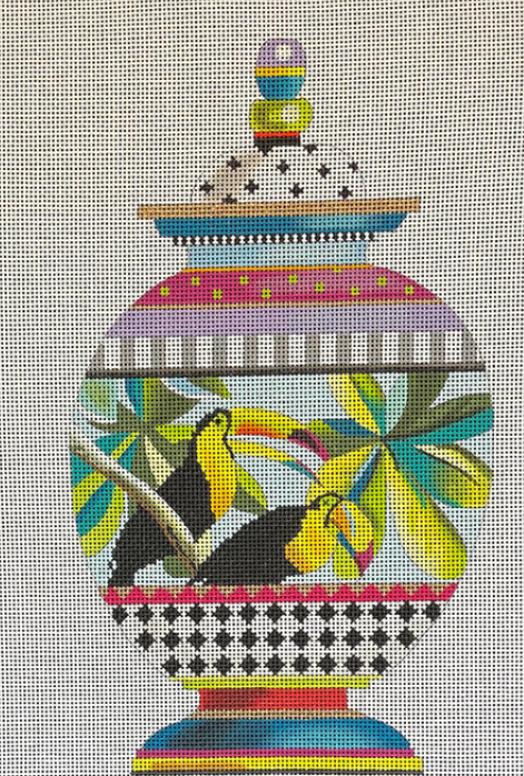 MC466 - Two Toucan Vase
