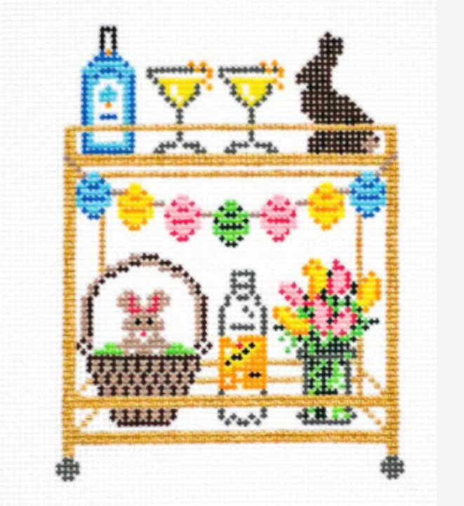 MJD-88 Easter Bar Cart