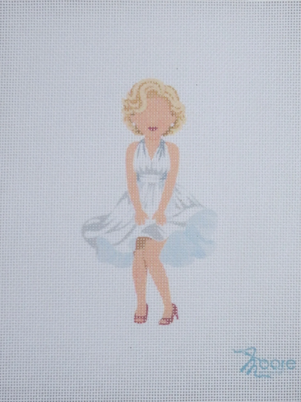 Moore Marilyn Canvas