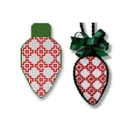 S-XOZ Light Bulb Red White Tile