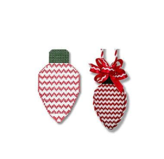 S-XOP Light Bulb Red White Wave