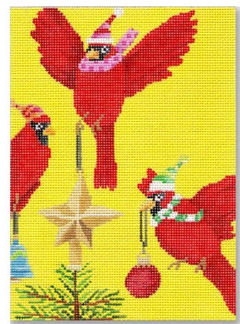 SC-PL16 Cardinals Decorating Tree