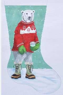 SC-XM04 Polar Bear with Red Sweater