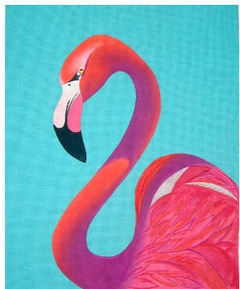 ZE 321  Flamingo  Portrait
