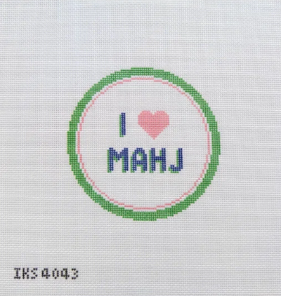 IKS4043 I Heart Mahj Round