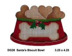DG38 Santa's Biscuit Bowl