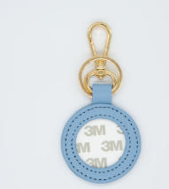 Key Fob - self finishing-Light Blue