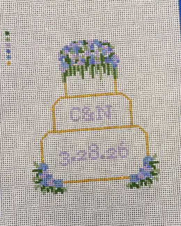 Wedding Cake- Blue