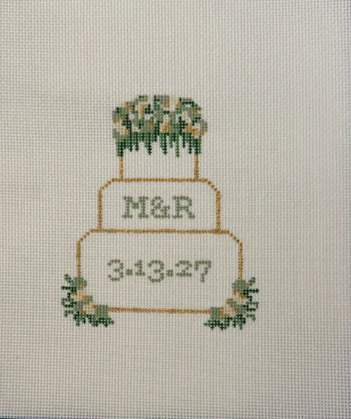 Wedding Cake- Green