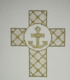 119 - Anchor Cross with Stitch Guide