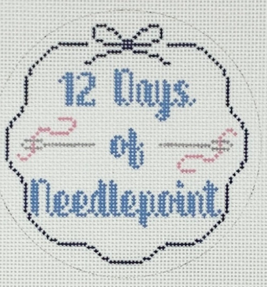 D-00 12 Days of Needlepoint with Stitch Guide