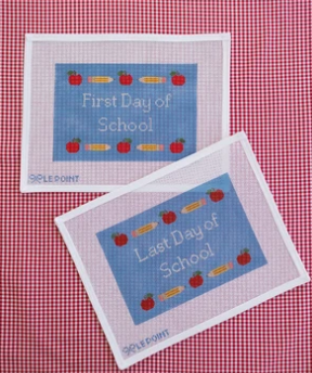 LP57 First and last Day of School  (2 canvases sold together)