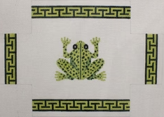 JP-BC008 Frog with Greek Key Border