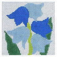 59Q Jean Smith Lily of the Valley Coaster