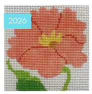 59Z  Jean Smith Nasturtium Coaster