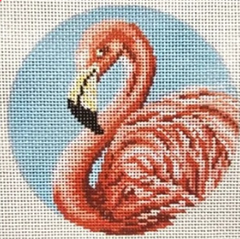 1606-11 Pink Flamingo Ornament