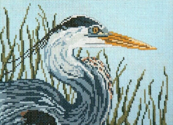1601 Great Blue Heron Head