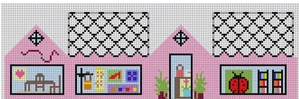 XO-250I Needlepoint Shop  3D House
