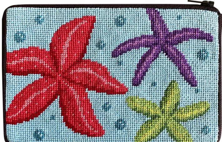 SZ639 Sea Creatures Cosmetic Purse