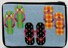 SZ572 Flip Flops  Cosmetic Purse