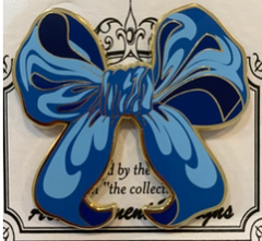 Large Blue Bow needle minder by Accoutrement Designs