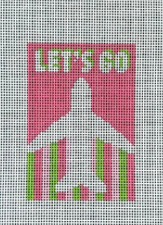 PSP102C - Let's Go (Pink/Green)